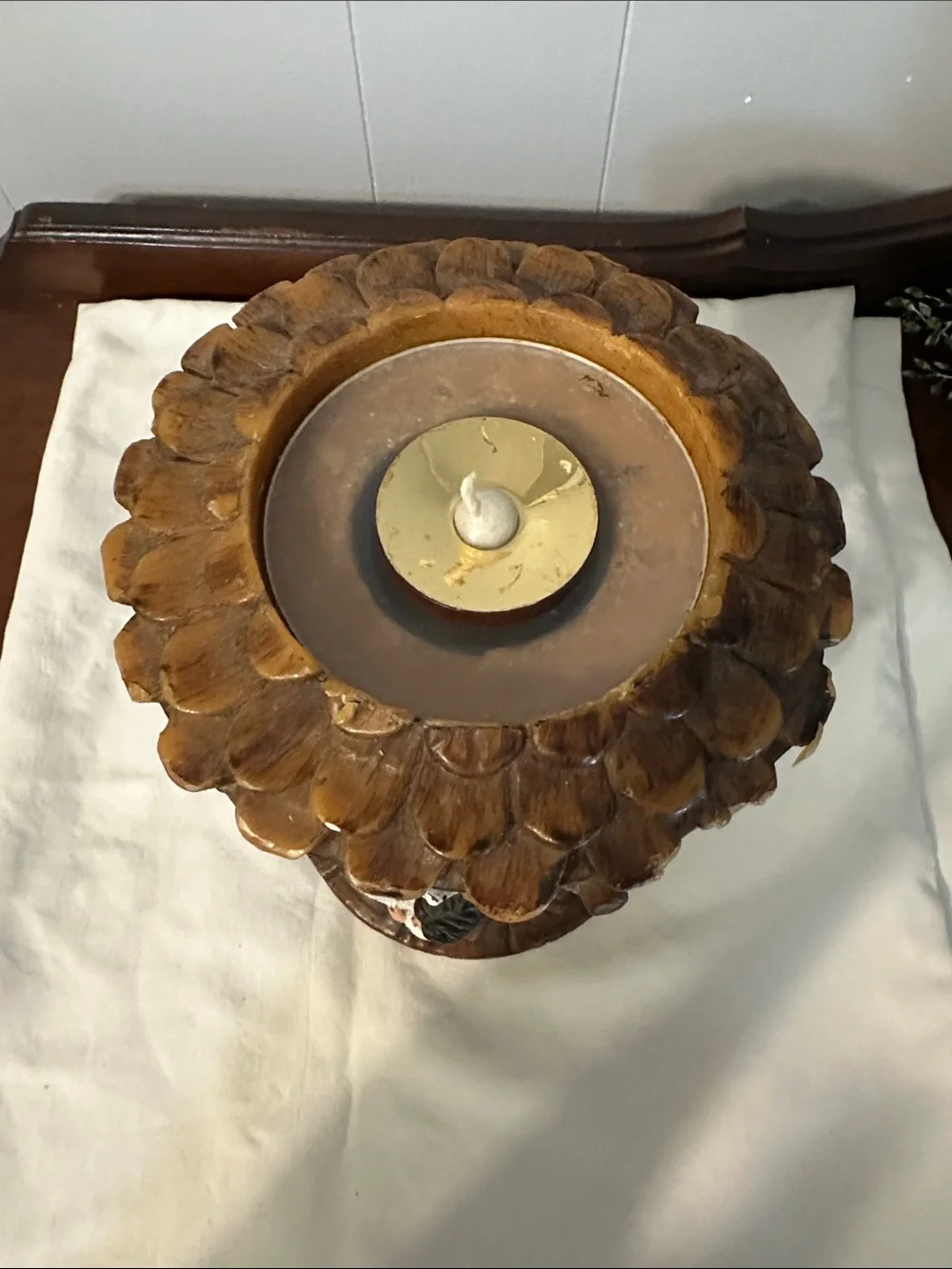 Johann Gunter Hand Carved Candle